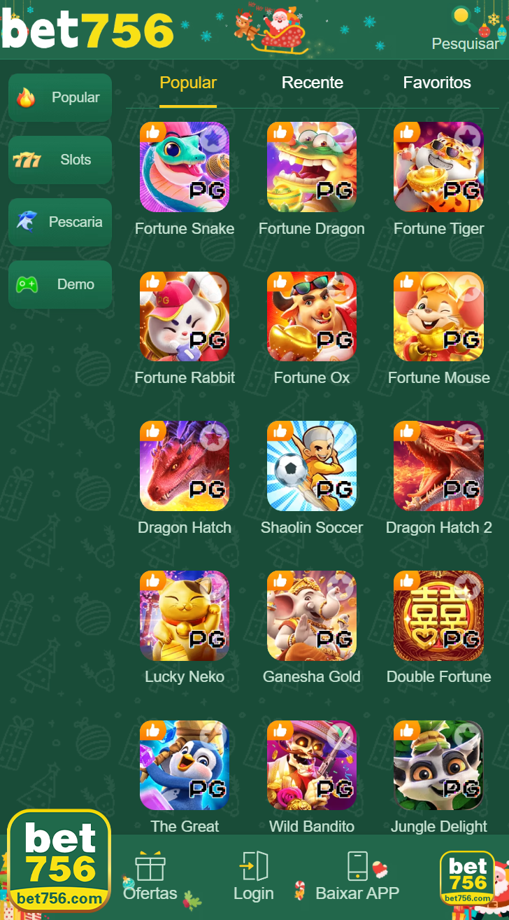 Slots online da bet756.com com jackpots progressivos