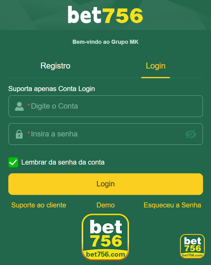 Login seguro na bet756.com